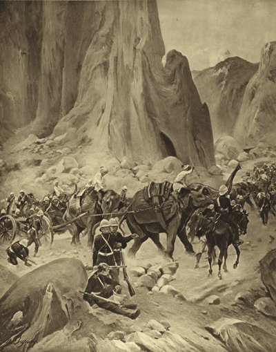 The Abyssinian War by Henri Louis Dupray